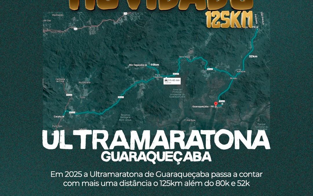 Ultra Guaraqueçaba 125k 80k 52k e Revezamento